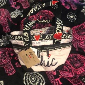 Small Manon Tote Love Me Kiss Me Natural